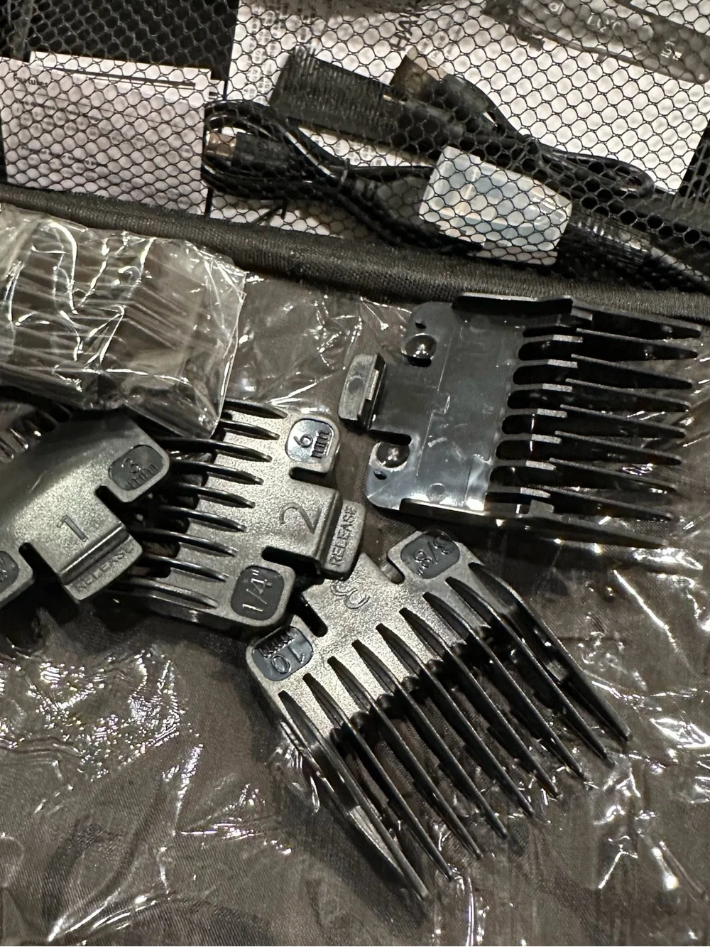 4-in-1 Men's Hair Clippers Kit, Includes Nose Hair Trimmer, Electric Shaver #VA6